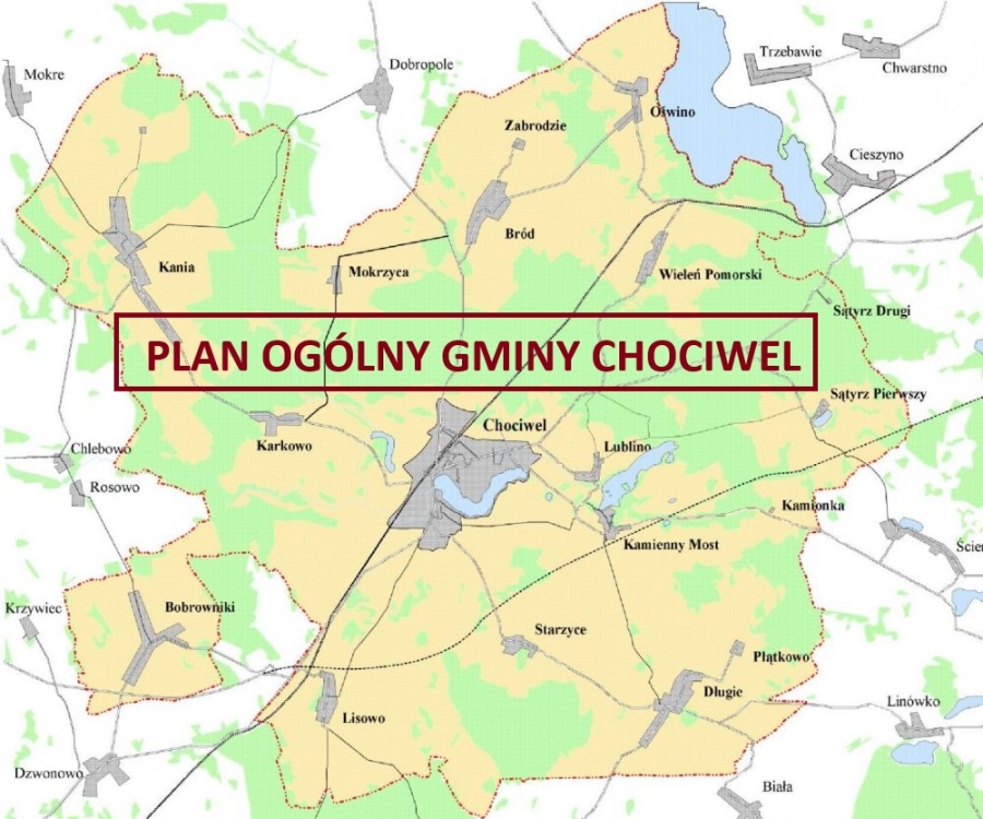 Plan ogólny Gminy Chociwel